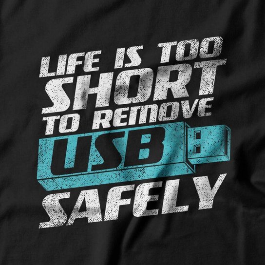 Moletom Studio Geek Com Capuz Remove USB Safely Unissex