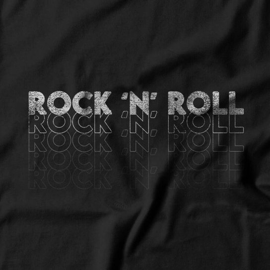 Moletom Studio Geek Com Capuz Rock 'N' Roll Music Unissex