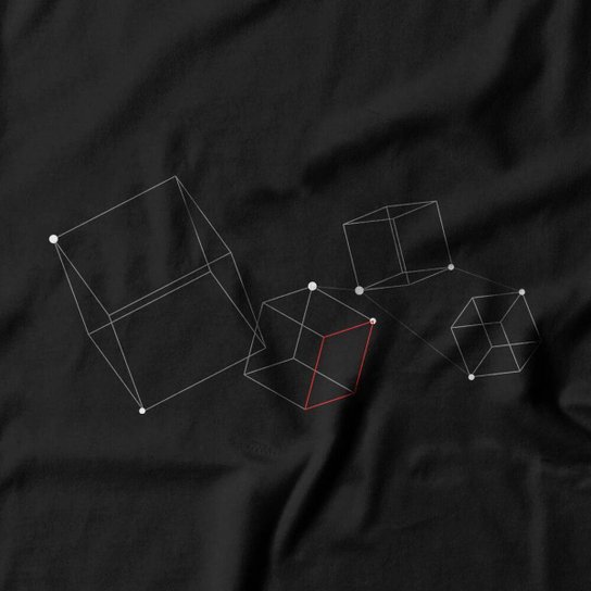 Moletom Studio Geek Com Capuz Squares Unissex