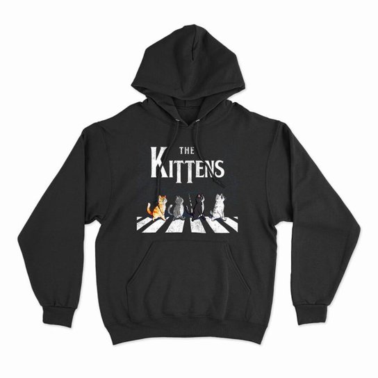 Moletom Studio Geek Com Capuz The Kittens Unissex