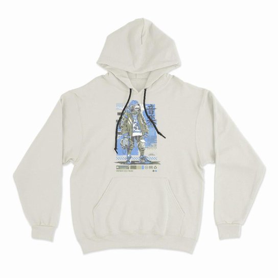 Moletom Studio Geek Com Capuz Urban Frequency Unissex