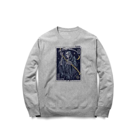 Moletom Studio Geek Death Tarot Card Unissex