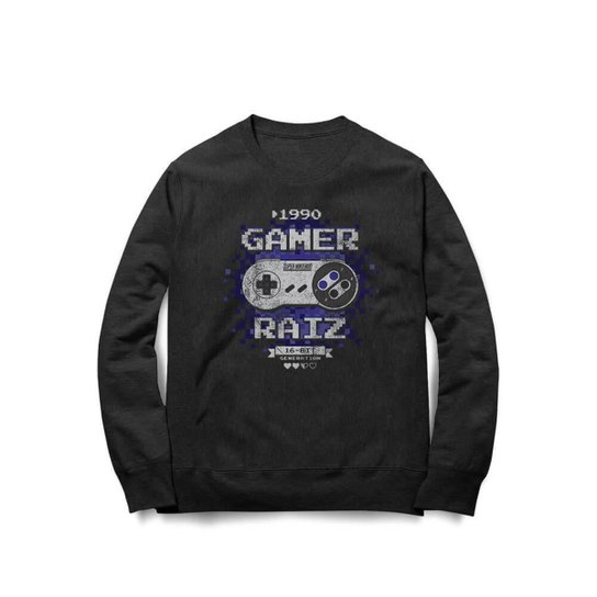 Moletom Studio Geek Gamer Raiz Unissex