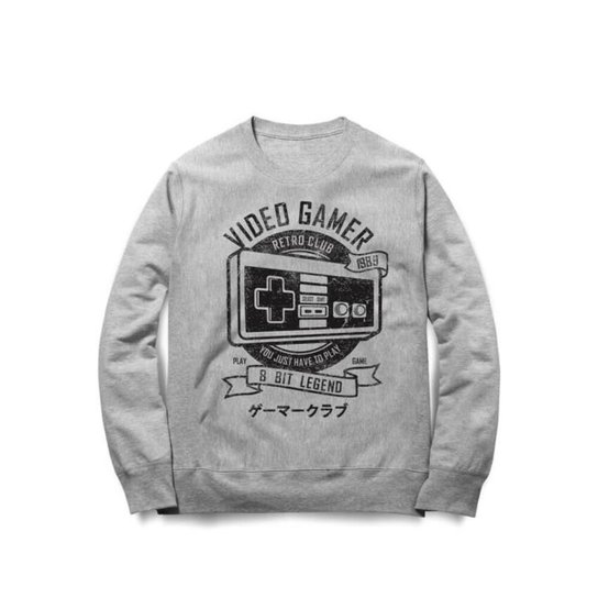 Moletom Studio Geek Gamer Retrô Club Unissex