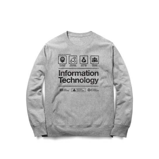 Moletom Studio Geek Information Technology Unissex