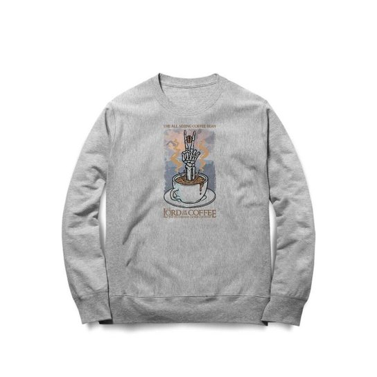 Moletom Studio Geek Lord Of The Coffee Unissex