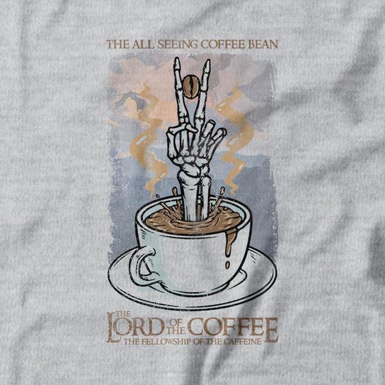 Moletom Studio Geek Lord Of The Coffee Unissex