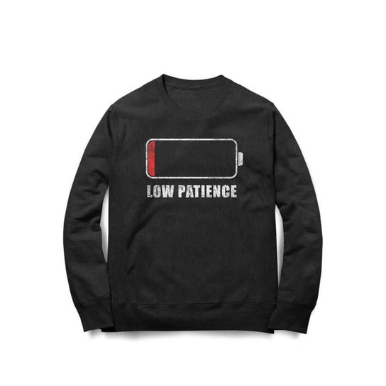 Moletom Studio Geek Low Patience Unissex