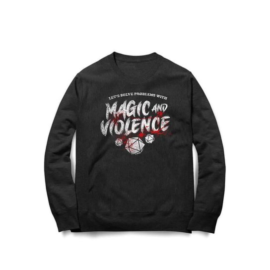 Moletom Studio Geek Magic And Violence Unissex