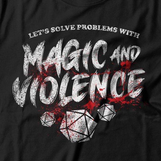 Moletom Studio Geek Magic And Violence Unissex