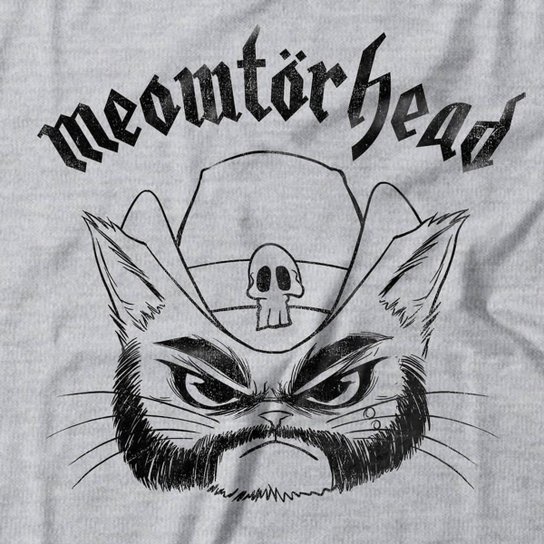 Moletom Studio Geek Meowtorhead Unissex