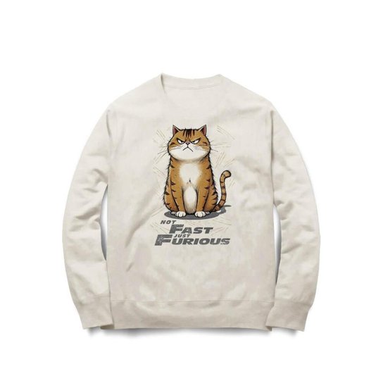 Moletom Studio Geek Not Fast Just Furious Unissex