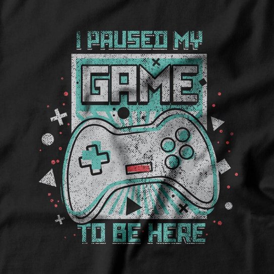 Moletom Studio Geek Paused My Game Unissex