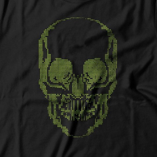 Moletom Studio Geek Pixel Skull Unissex