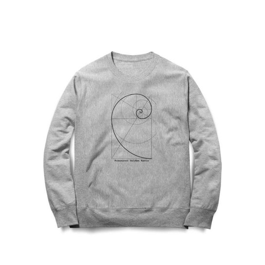 Moletom Studio Geek Sequência De Fibonacci Unissex