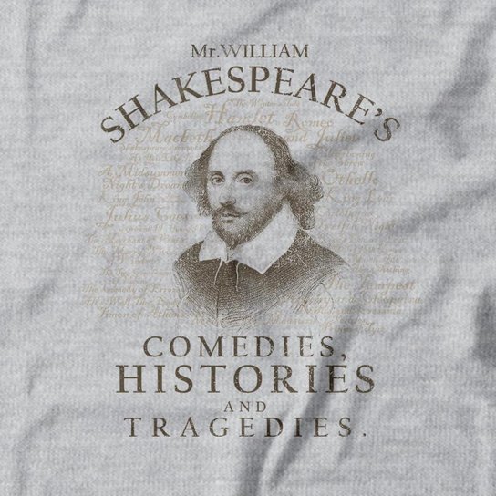 Moletom Studio Geek Shakespeare Unissex