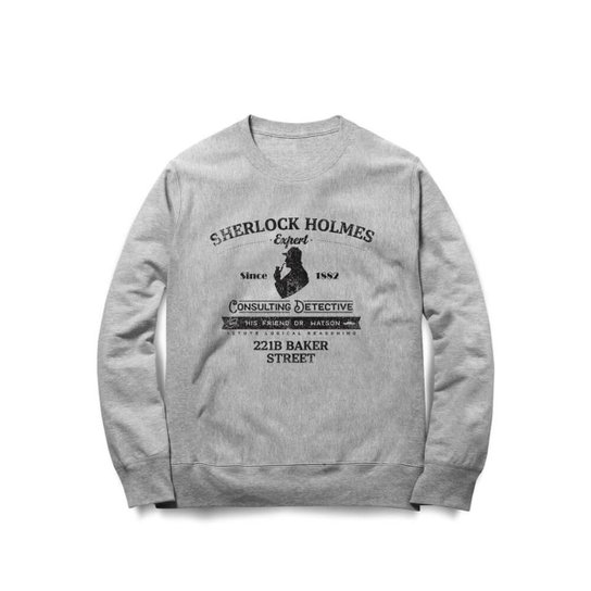 Moletom Studio Geek Sherlock Holmes Unissex