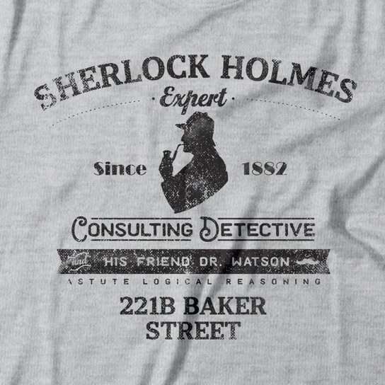 Moletom Studio Geek Sherlock Holmes Unissex