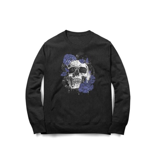 Moletom Studio Geek Skull Nature Unissex