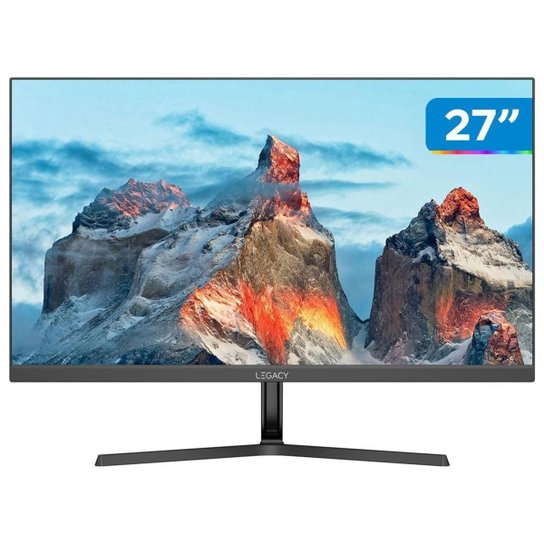 Monitor 100Hz Full HD 1ms Legacy Q27F10 27" IPS LED VGA e HDMI Freeysnc G-sync