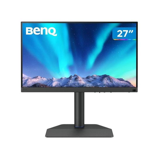 Monitor 60Hz Quad HD Widescreen 5ms Benq Profissional SW272Q 27" IPS LED HDMI