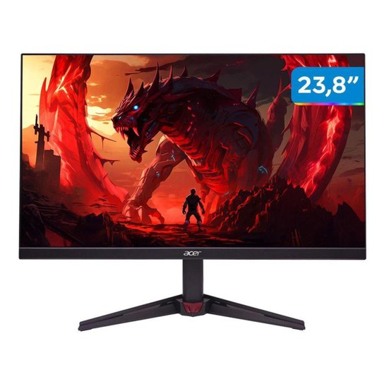 Monitor Gamer Acer Nitro VG240Y X1biip 23,8” Full HD 200Hz IPS 1ms FreeSync UM.QV0AA.102