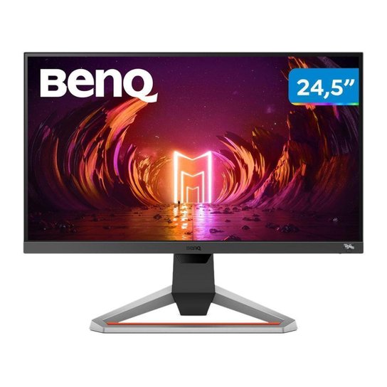 Monitor Gamer Widescreen Benq Mobiuz 24.5" Full HD 165Hz IPS 1ms HDMI 9H.LKELA.TBL