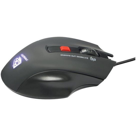 Mouse Gamer ELG Óptico 4000DPI 6 Botões - Nightmare