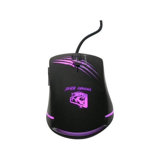 Mouse Gamer ELG Óptico 4800DPI 6 Botões - Death Chroma