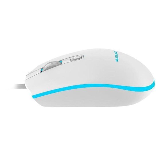 Mouse Gamer Multilaser Laser 2400DPI 4 Botões