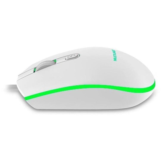 Mouse Gamer Multilaser Laser 2400DPI 4 Botões