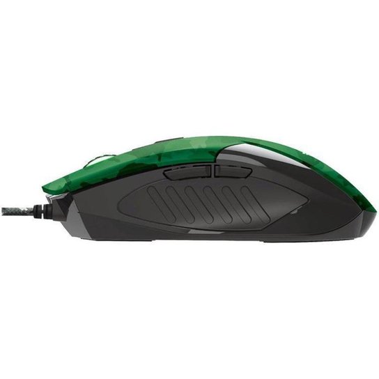Mouse Gamer Trust Óptico 3200DPI 6 Botões - GXT 781 Rixa com Mouse Pad