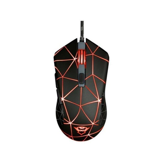 Mouse Gamer Trust Óptico 4000DPI 6 Botões