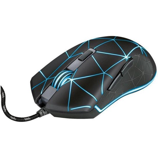 Mouse Gamer Trust Óptico 4000DPI 6 Botões