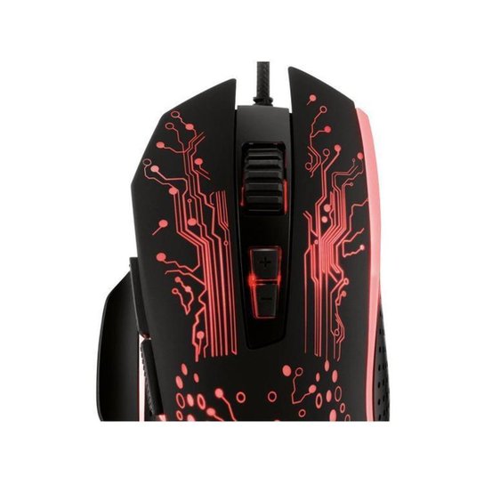Mouse Gamer XZONE Óptico 3200DPI - 8 Botões GMF-03
