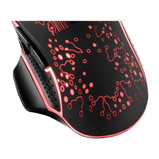 Mouse Gamer XZONE Óptico 3200DPI - 8 Botões GMF-03