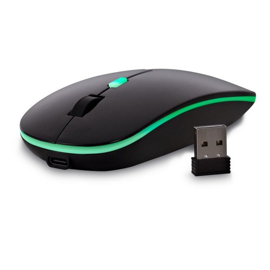 Mouse sem Fio Maxprint Croma - 2.4GHz - 1600dpi - Preto - 60000150