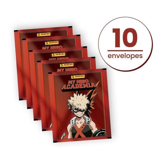 MY HERO ACADEMIA HIB - Kit Com 10 Envelopes