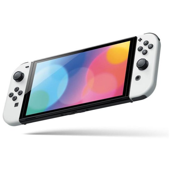 Nintendo Switch OLED 64GB 2 Controles Joy-Con com Super Mario Bros. Wonder