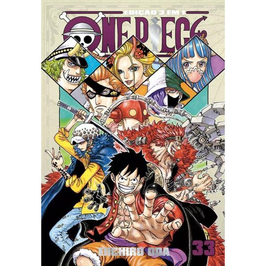 One Piece 3 Em 1 Vol. 33
