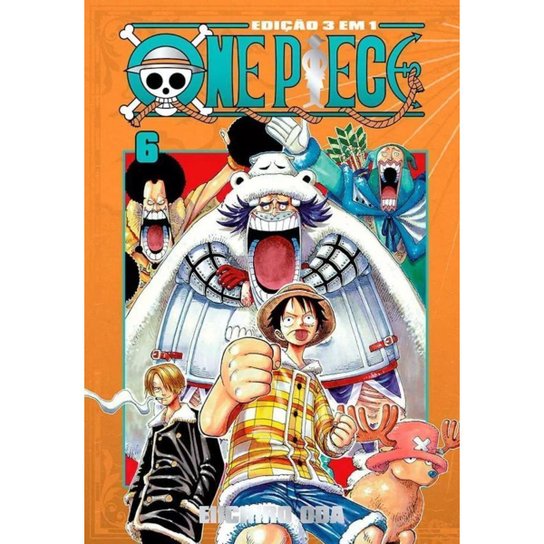 One Piece 3 Em 1 Vol. 6