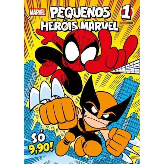 Pequenos Heróis Marvel 01