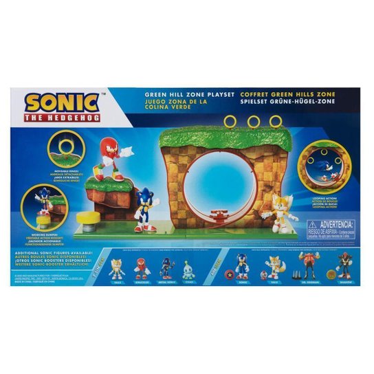 Playset Sonic The Hedgehog - Green Hill Zone