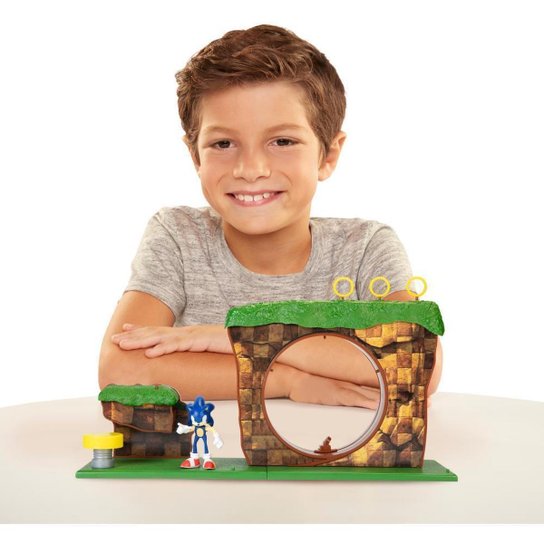Playset Sonic The Hedgehog - Green Hill Zone