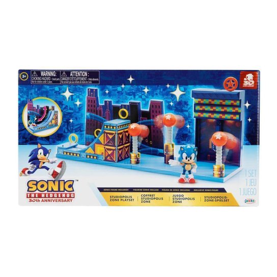 Playset Sonic The Hedgehog - Studiopolis