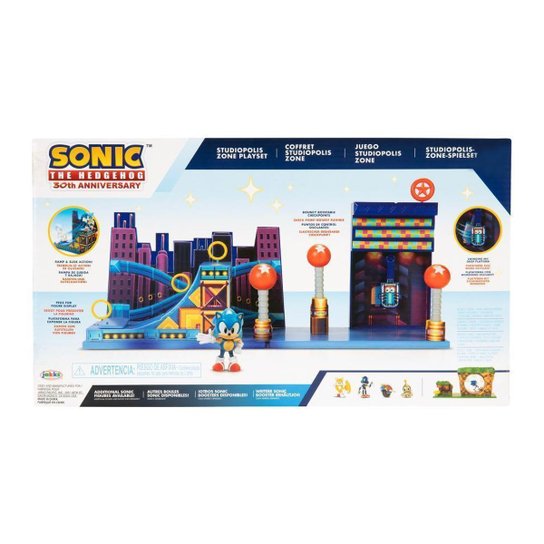 Playset Sonic The Hedgehog - Studiopolis
