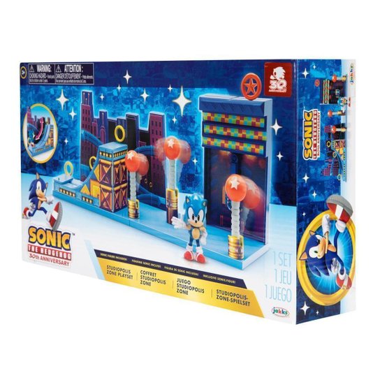Playset Sonic The Hedgehog - Studiopolis