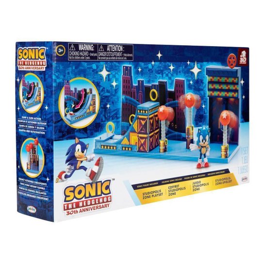 Playset Sonic The Hedgehog - Studiopolis
