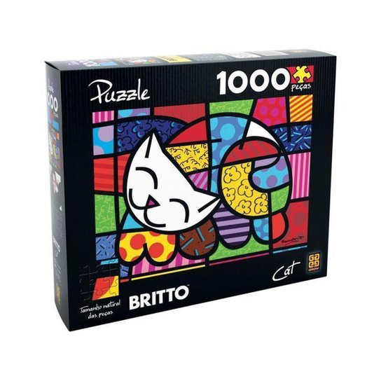 Quebra-cabeça 1000 Peças Puzzle Romero Britto
