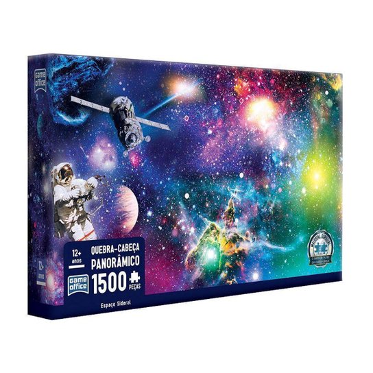 Quebra-cabeça 1500 Peças Game Office